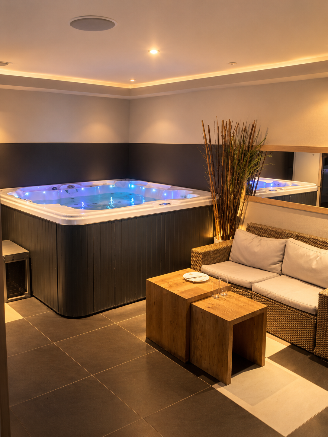 Spa privatif jacuzzi hammam à Villeneuve d'Ascq — Dans Ma Bulle